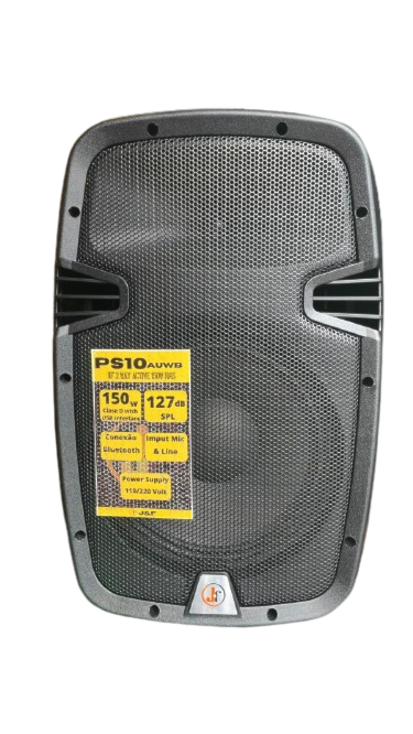 CAIXA AMPLIFICADA 150W RMS PS10AU - J&f
