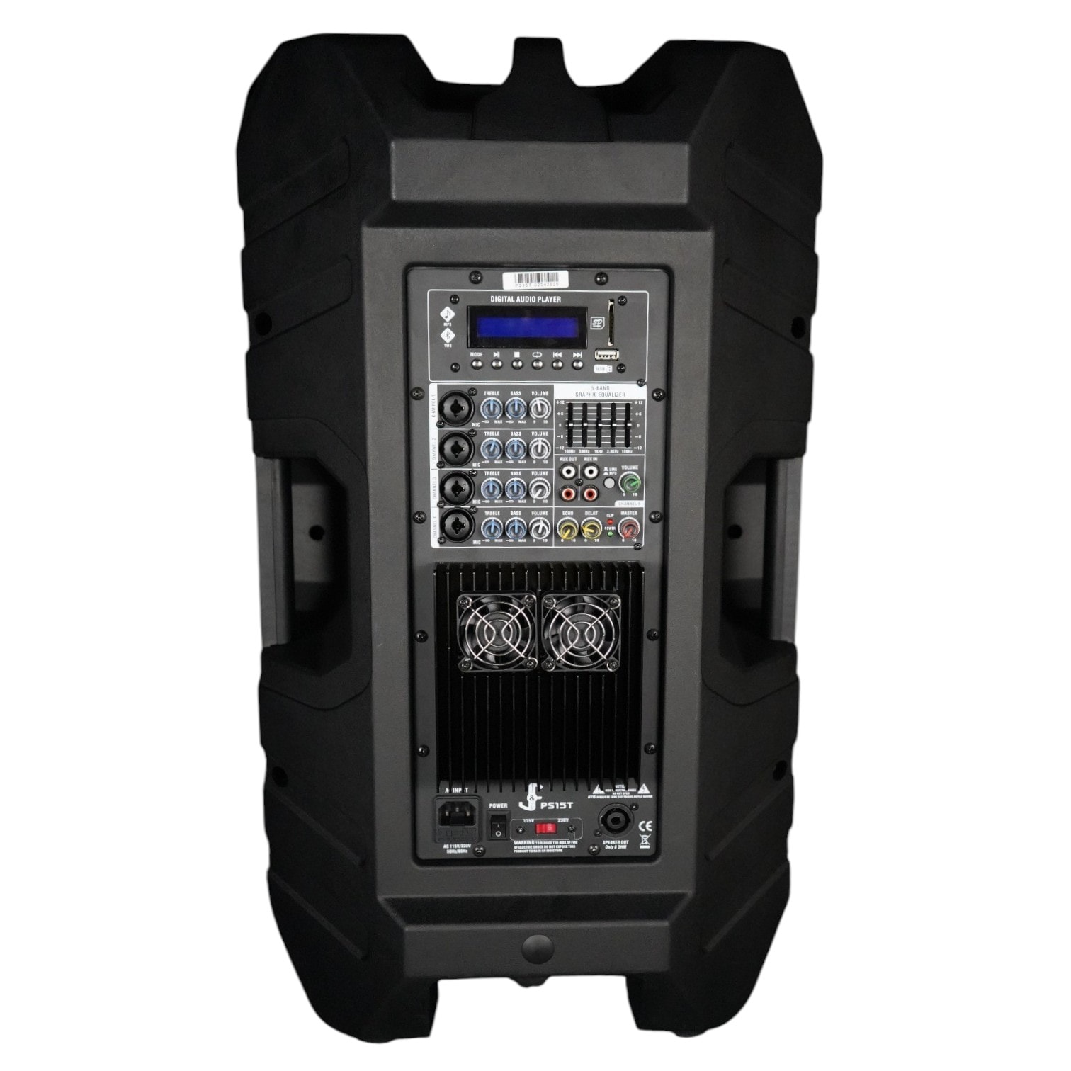 CAIXA AMPLIFICADA 500W RMS PS15T J&F