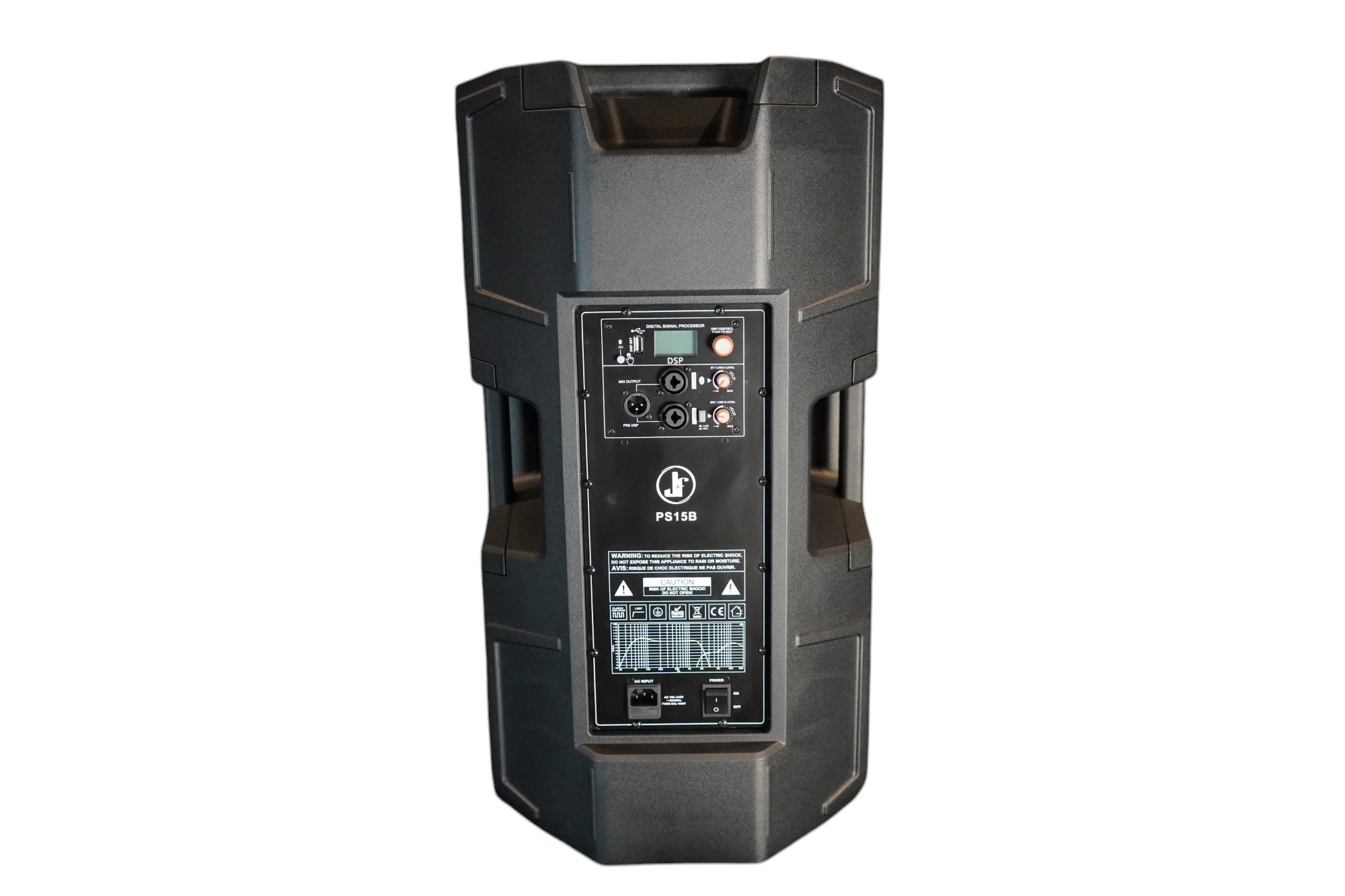 CAIXA AMPLIFICADA 800W RMS J&F
