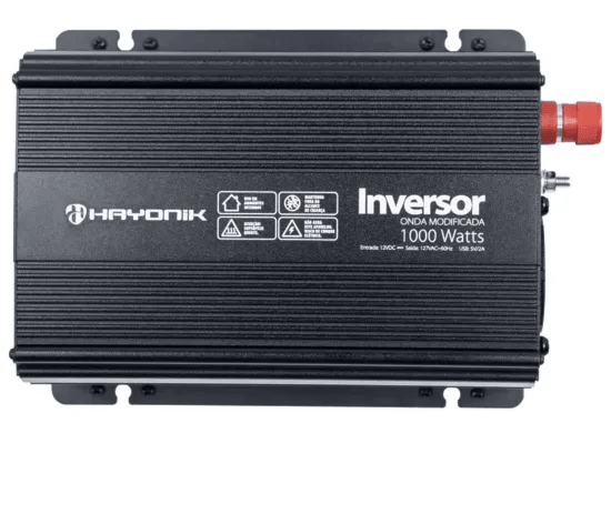 Inversor 1000W 12VDC/127V usb modif pw 67210 hayonik