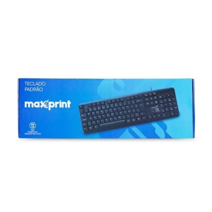 Max Print Keyboard KIT ESSENCIAL TECLADO E MOUSE 6013136 MAXPRINT