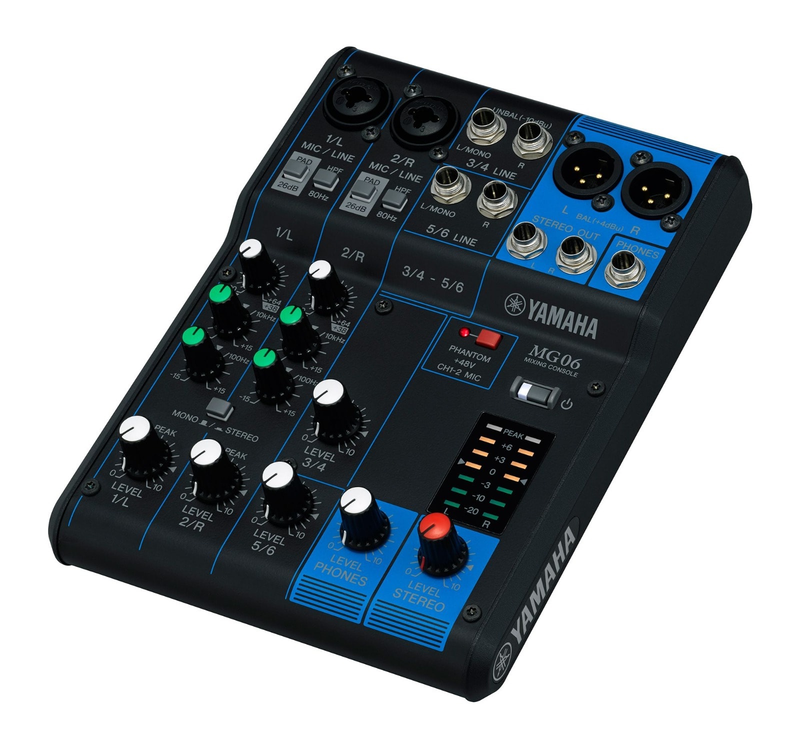 Mesa de som 20 canais com efeito MG20XU - Yamaha