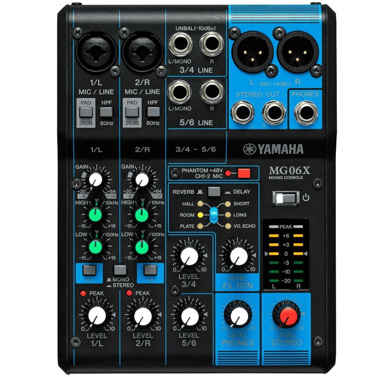 MESA DE SOM 10 CANAIS C/ EFEITO MG10XU ZT41840 YAMAHA