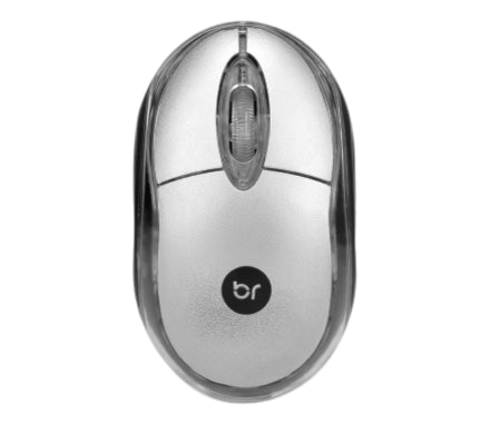 Mouse s/fio preto 2.4G 0053 bright Mouse s/fio preto 2.4G 0053 bright