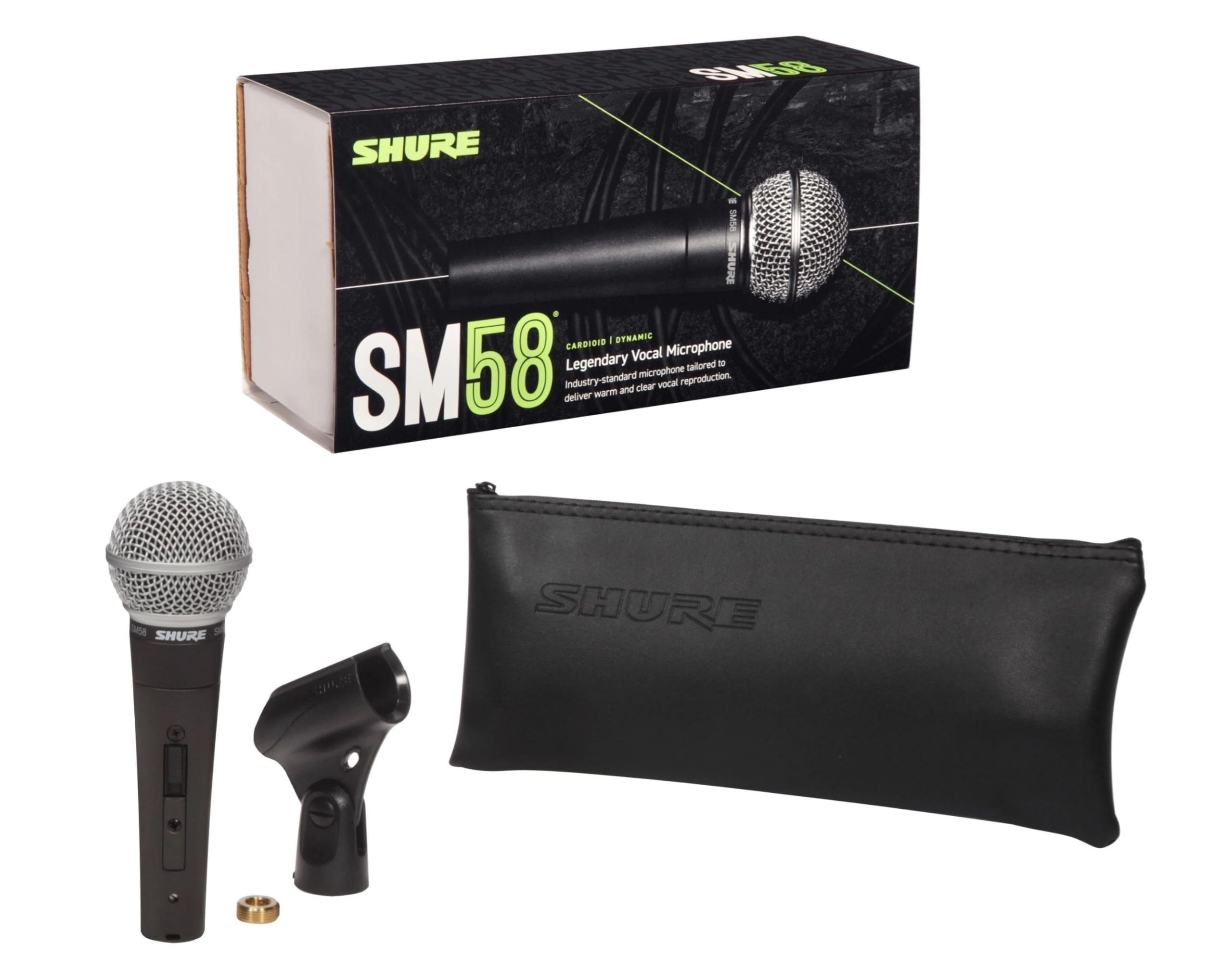 SHURE USA58(ビンテージSM58) Microfone Bastão Vocal Shure SM58 | Loja Shure Oficial - Loja Shure